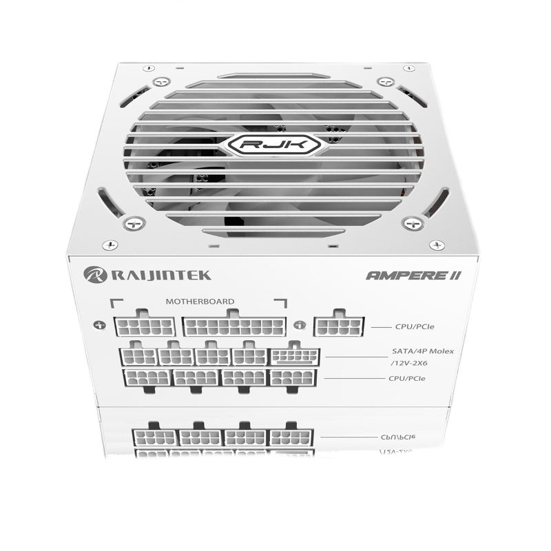 Блоки питания Raijintek AMPERE II 850, 850W 80+ Platinum (ATX, 3.1, PCIe 5.1, Full-modular, 1x24(20+