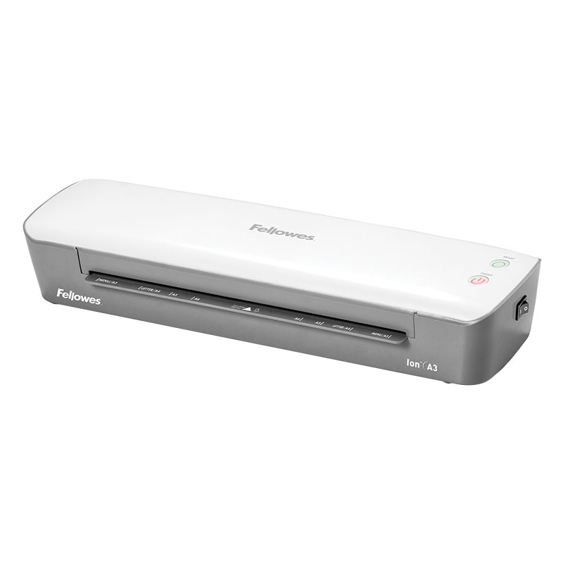 Fellowes Ламинатор Ion A3 FS-4560201 {75-125 мкм, 30 см/мин, AutoShutOff, механизм освобождения, ста