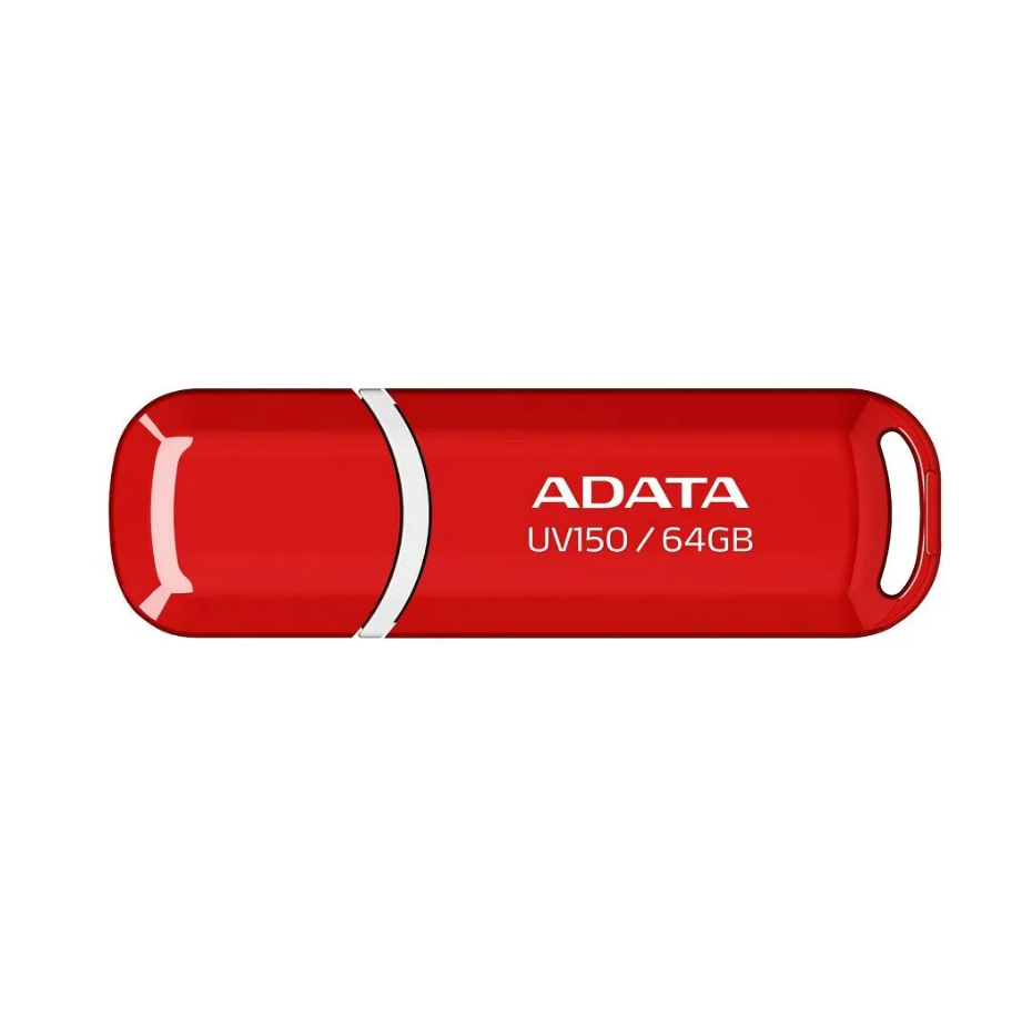 Флеш Диск A-Data 64Gb DashDrive UV150 AUV150-64G-RRD USB3.0 красный