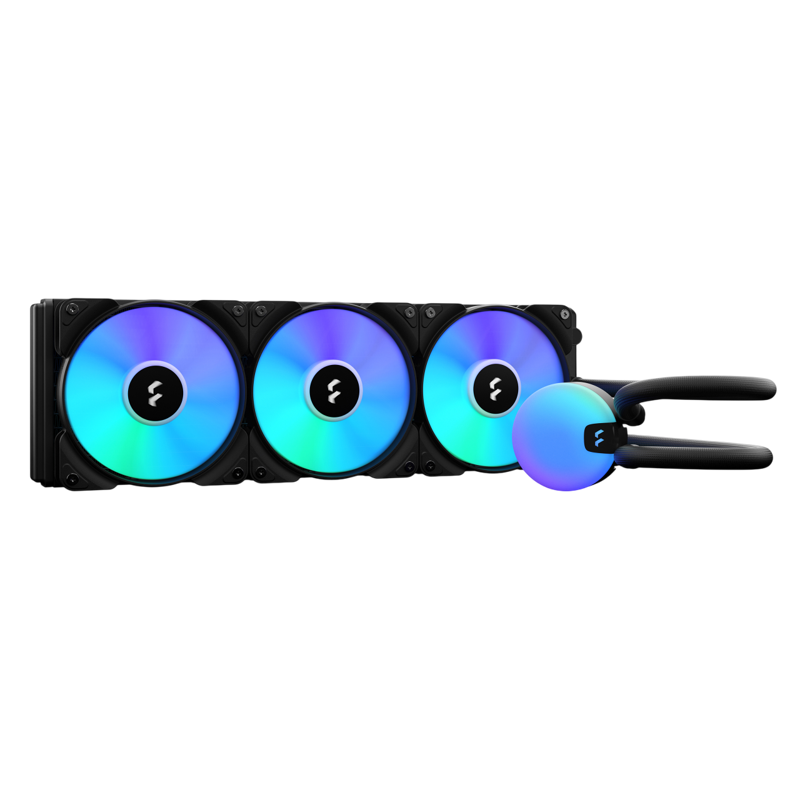Система жидкостного охлаждения Fractal Design Lumen S36 V2 RGB (200W, 360mm, Black, ARGB/ Fans: 3x12