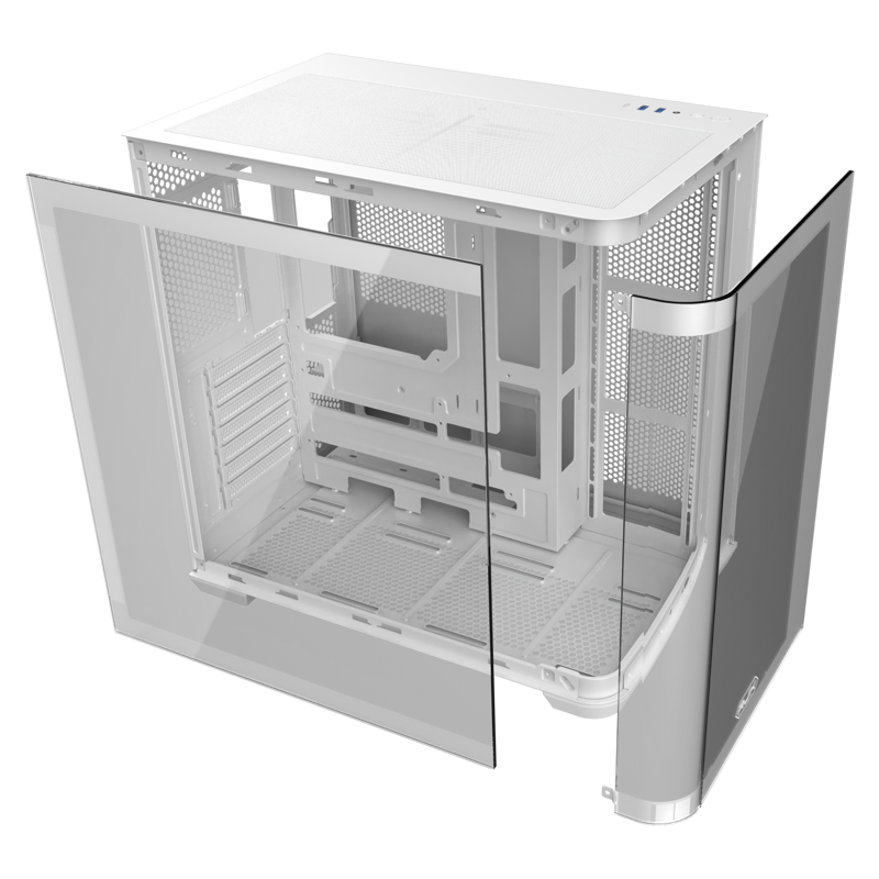 Корпус Raijintek ATREUS BT7, Midi-Tower, TG, 7x120mm ARGB, 2xUSB-A 3.0 + 1xUSB Type-C , E-ATX, ATX, 