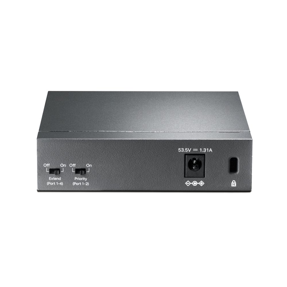 Коммутатор TP-Link TL-SF1005P (L2) 5x100Мбит/с 4PoE 58W неуправляемый