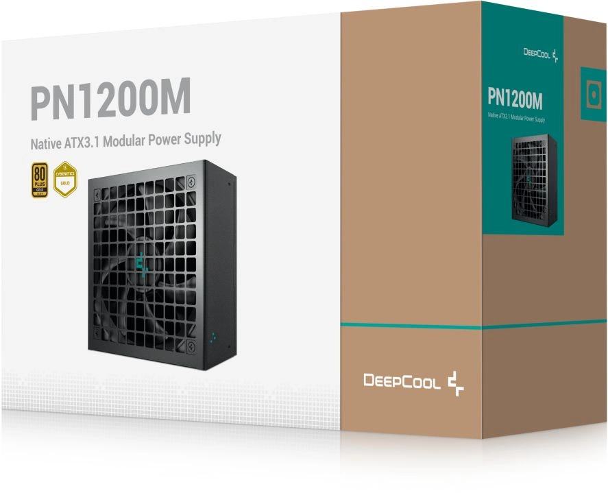 Блок питания Deepcool ATX 1200W Game Storm PN1200M Gen.5 80+ gold (20+4pin) APFC 120mm fan 8xSATA RT