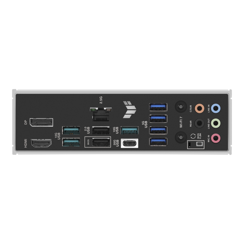 Материнская плата Asus TUF GAMING B850-PLUS WIFI Socket AM5 AMD B850 4xDDR5 ATX AC`97 8ch(7.1) 2.5Gg