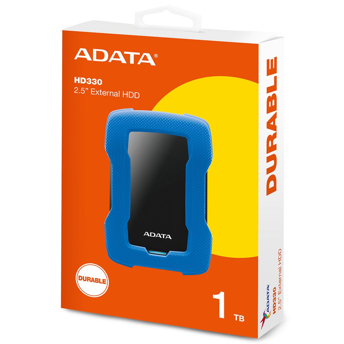 Жесткий диск A-Data USB3.0 1TB AHD330-1TU31-CBL HD330 DashDrive Durable 2.5" синий