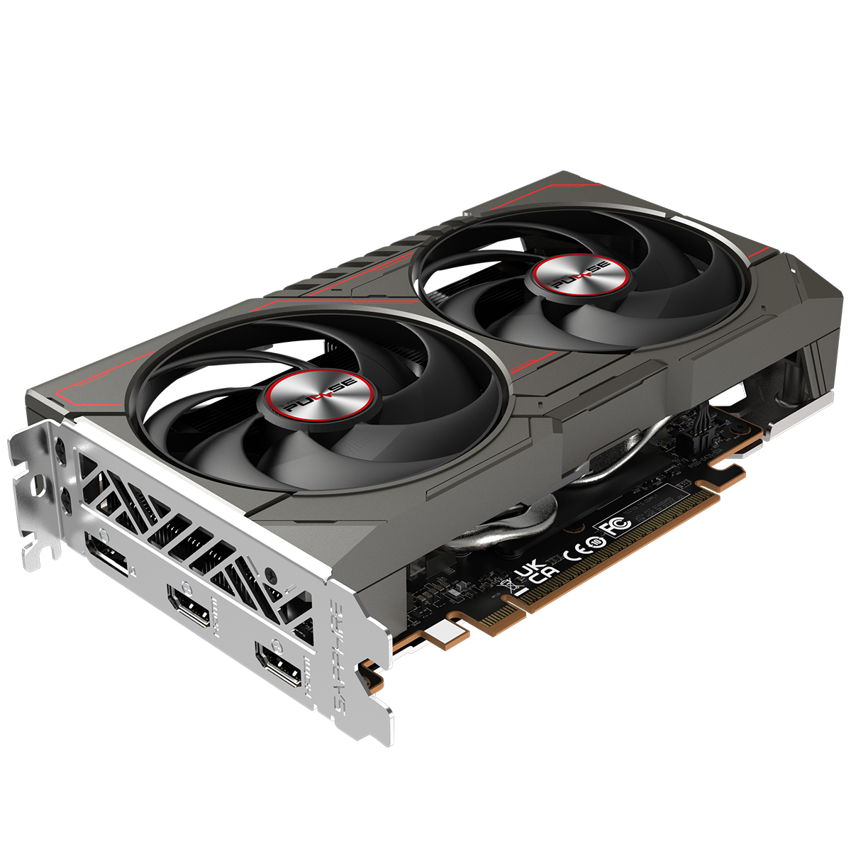 Видеокарта Sapphire RX9060XT PULSE 8GB GDDR6 128bit DP 2xHDMI 2FAN RTL