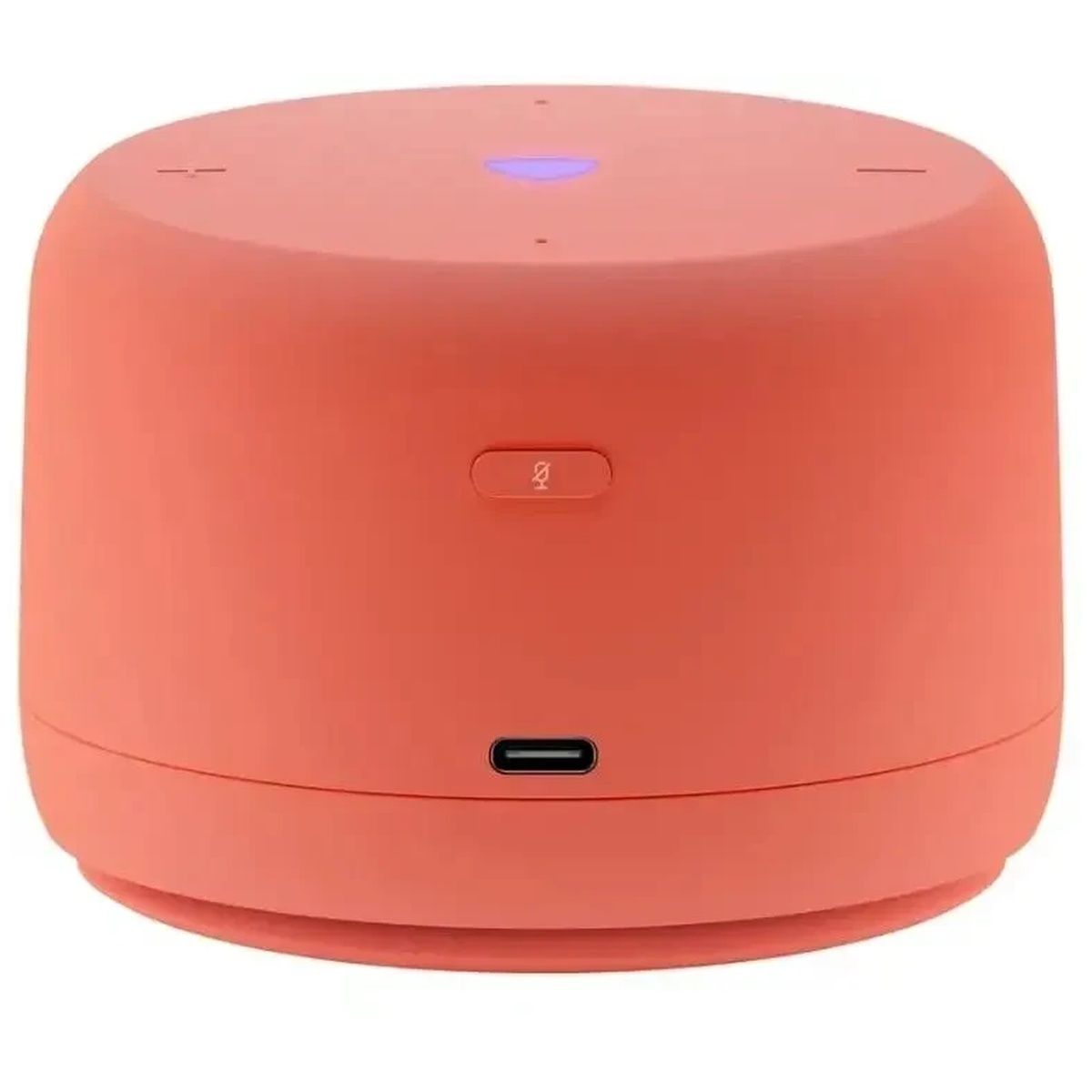 Умная колонка Yandex Станция Лайт 2 без часов Алиса coral 6W 1.0 BT/Wi-Fi 10м (YNDX-00028ORG)