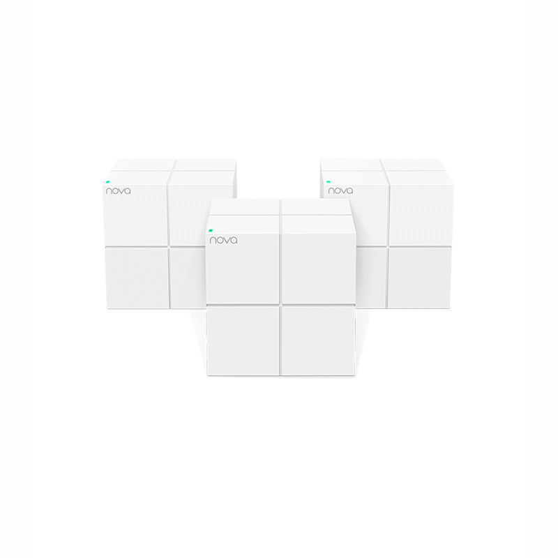 Маршрутизатор Tenda MW6 (3-pack) Домашняя гигабитная Wi-Fi Mesh система АС2100 до 300 Мбит/с на 2,4 