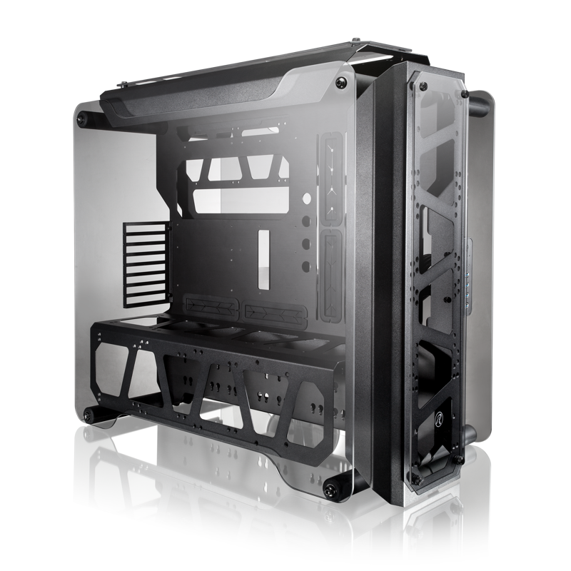 Корпус Raijintek ENYO 0R20B00119, black, Aluminum, EEB/ E-ATX/ ATX/ M-ATX/ Mini-ITX, USB3.0x4, HD Au