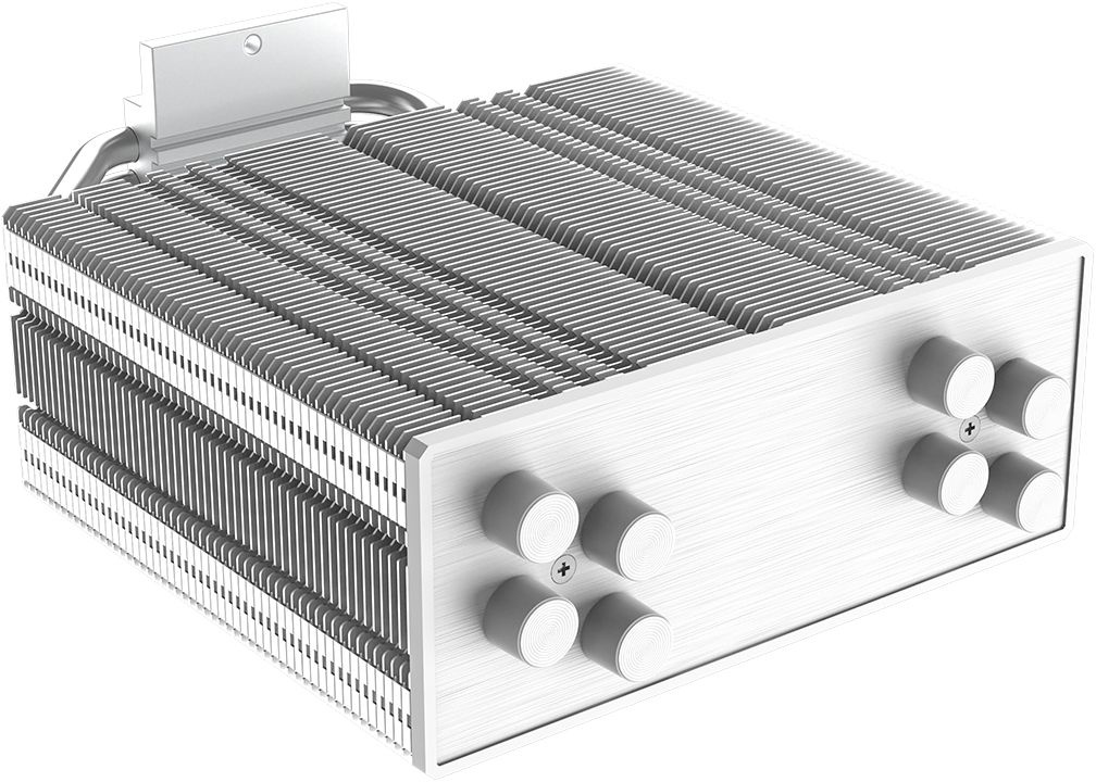 Устройство охлаждения(кулер) ID-Cooling SE-224-XTS ARGB Soc-AM5/AM4/1200/1700/1851 белый 4-pin 29dB 