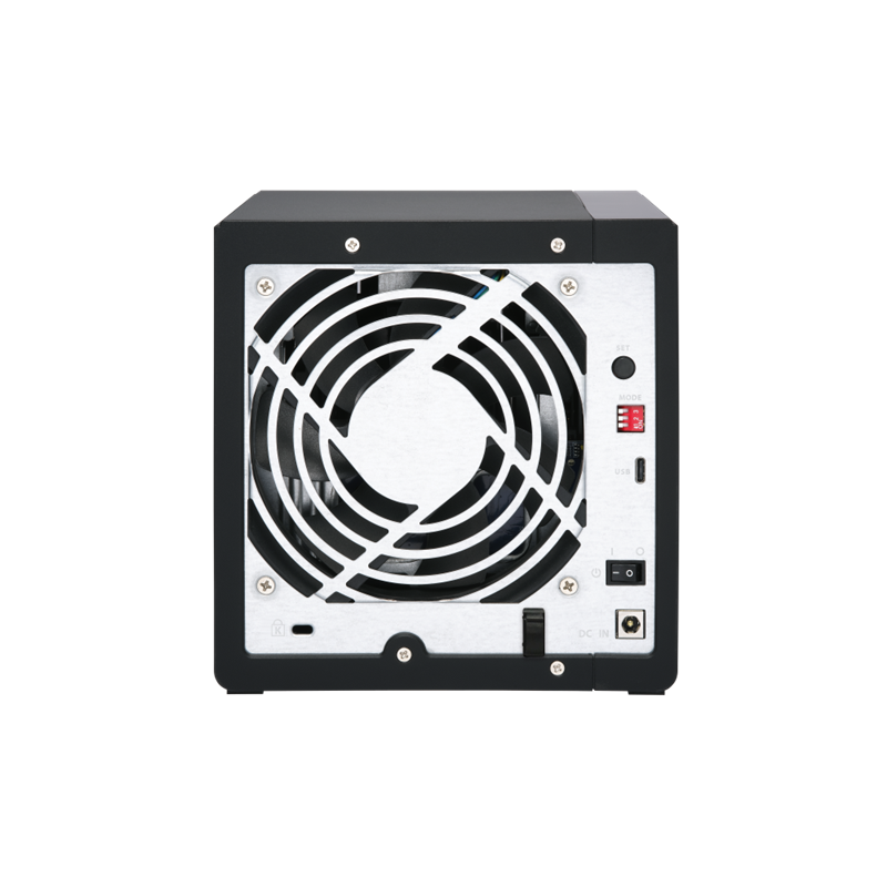 QNAP DAS TR-004 4 Bay 2.5/3.5 SATA Type-C USB 3.1 Gen 1 (5 Gb/s ) Direct Attached Storage with Hardw