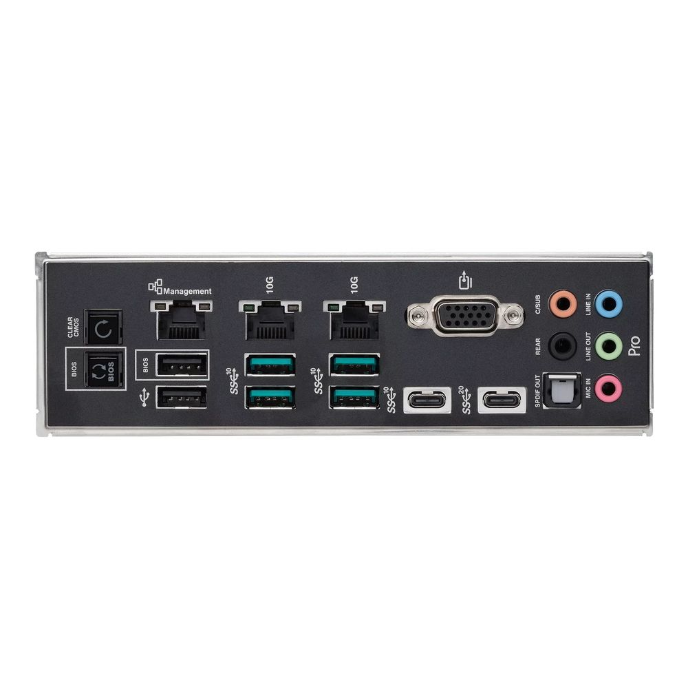 Материнская плата ASUS PRO WS W790E-SAGE SE LGA4677 EEB 8xDDR5 7xPCIEx16 3xM.2 2xUSB-C VGA GLAN 10GL