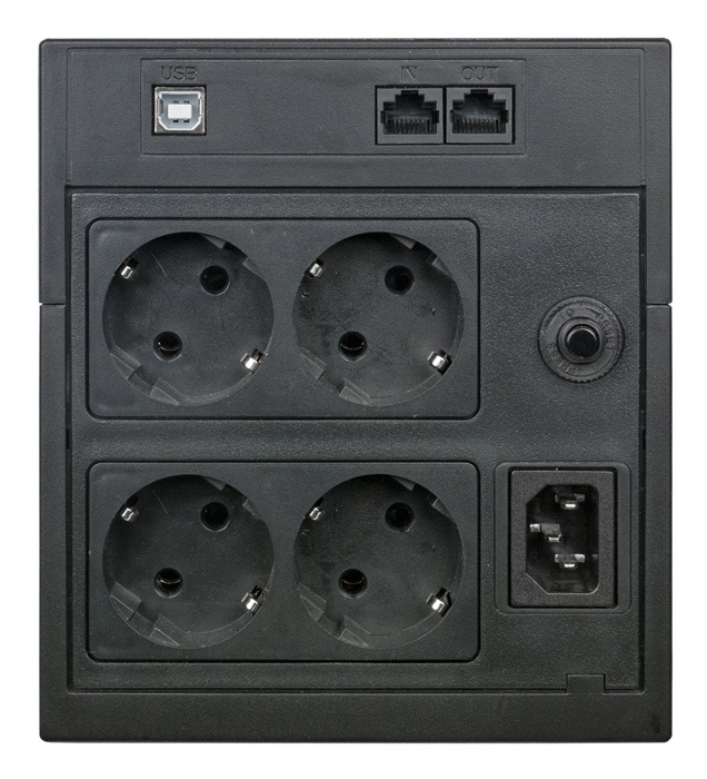 Источник бесперебойного питания Powercom Raptor RPT-2000AP LCD 1200Вт 2000ВА черный