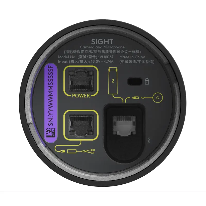 Веб-камера Logitech Slight WEBCAM - Graphite- USB