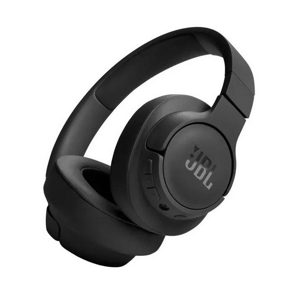 Гарнитура мониторные JBL Tune 720 BT 1.2м черный беспроводные bluetooth оголовье (JBLT720BTBLK)