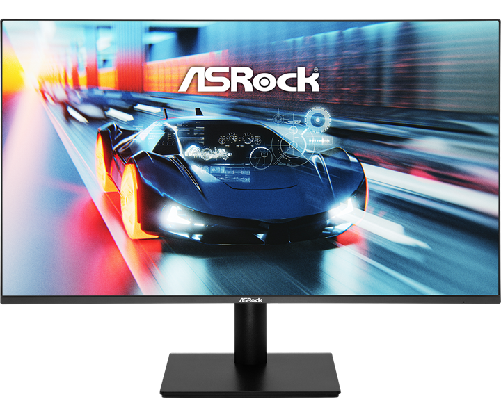 Монитор ASROCK 24.5" CL25FFAE IPS 1920X1080 1 ms MPRT 300 cd 120 Hz HDMI VGA Black