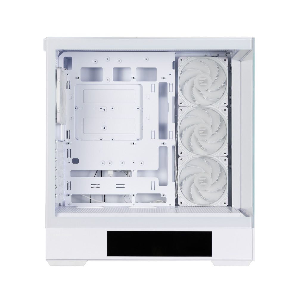 Корпус для ПК Zalman P40 DS White ATX Mid Tower PC Case, 120mm ARGB Fanx4