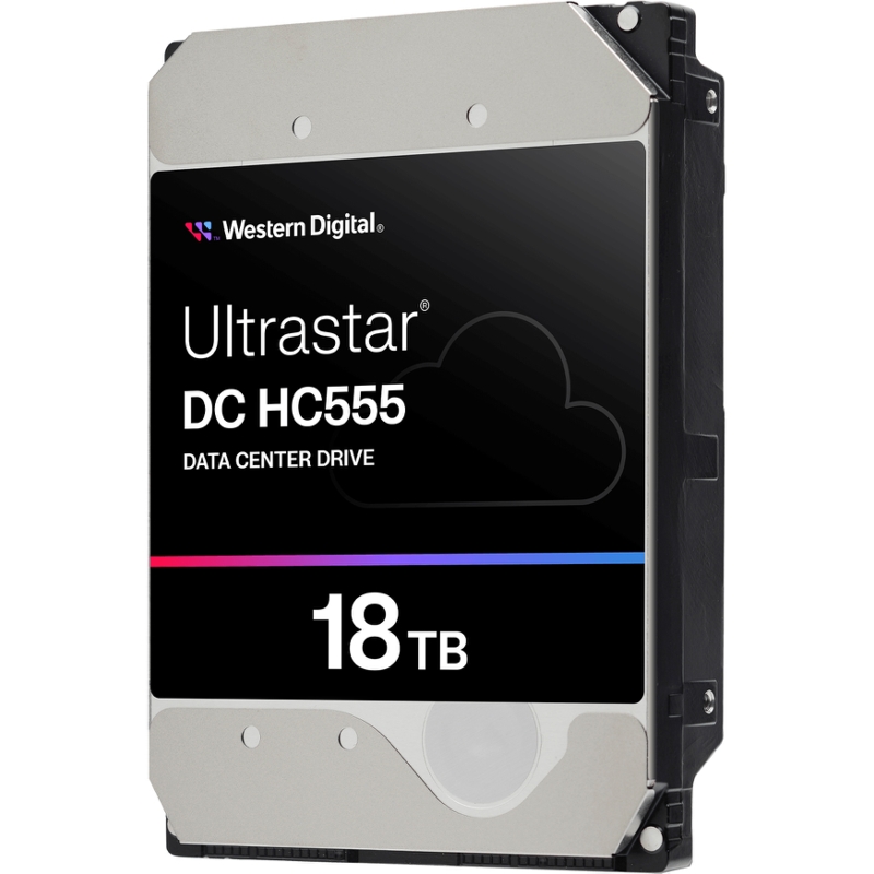 WD Ultrastar HC555 18Tb WUH722018CLE6L4