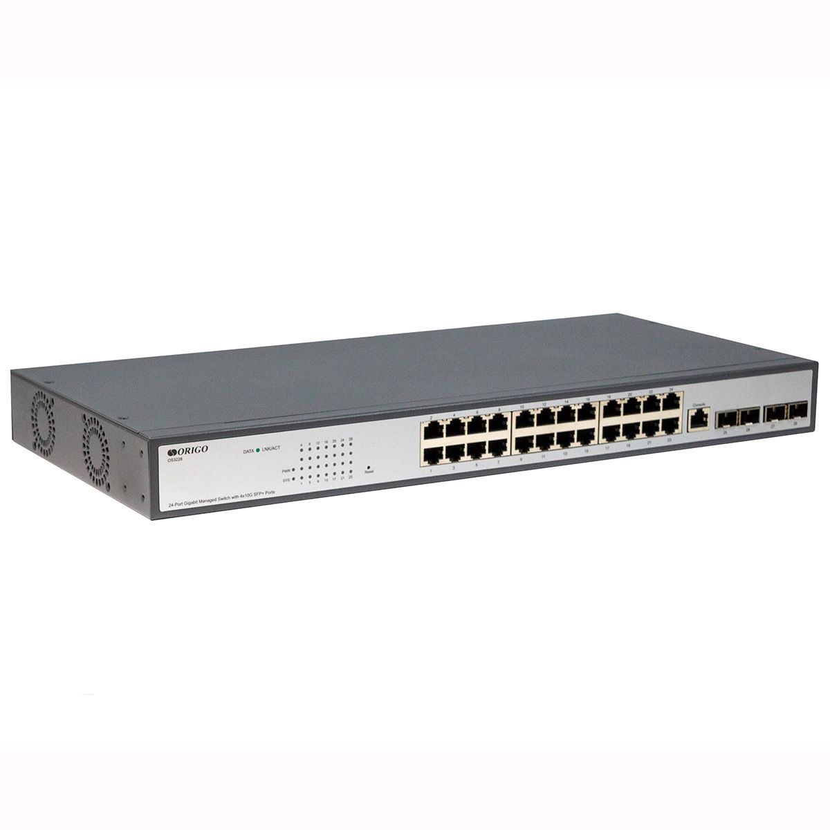 Коммутатор Origo OS3228 OS3228/A1A (L3) 24x1Гбит/с 4SFP+ управляемый