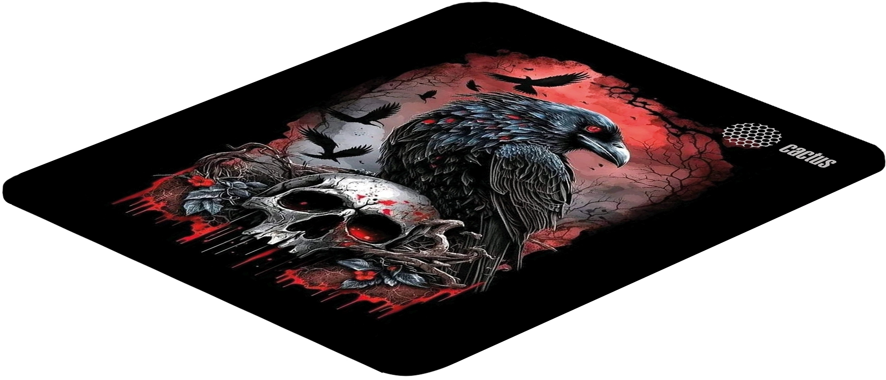 Коврик для мыши Cactus Raven 250x200x2мм (CS-MP-D14S)