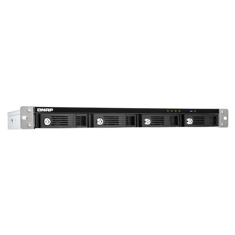QNAP DAS TR-004U 4-Bay 2.5/3.5 SATA Type-C USB 3.1 Gen 1 (5 Gb/s ) Direct Attached Storage with Hard