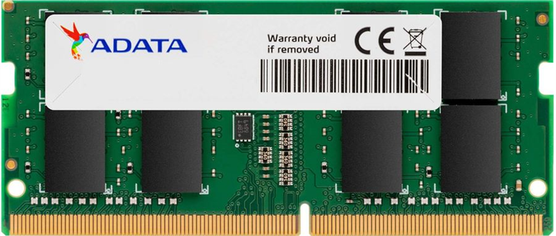 Память DDR4 16Gb 3200MHz A-Data AD4S320016G22-SGN RTL PC4-25600 CL22 SO-DIMM 260-pin 1.2В single ran