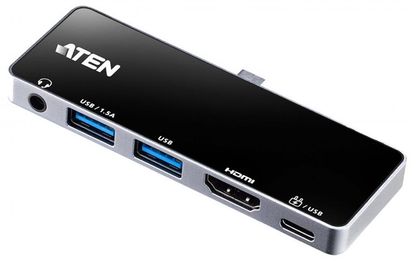 док станция ATEN USB-C Travel Dock with Power Pass-Through