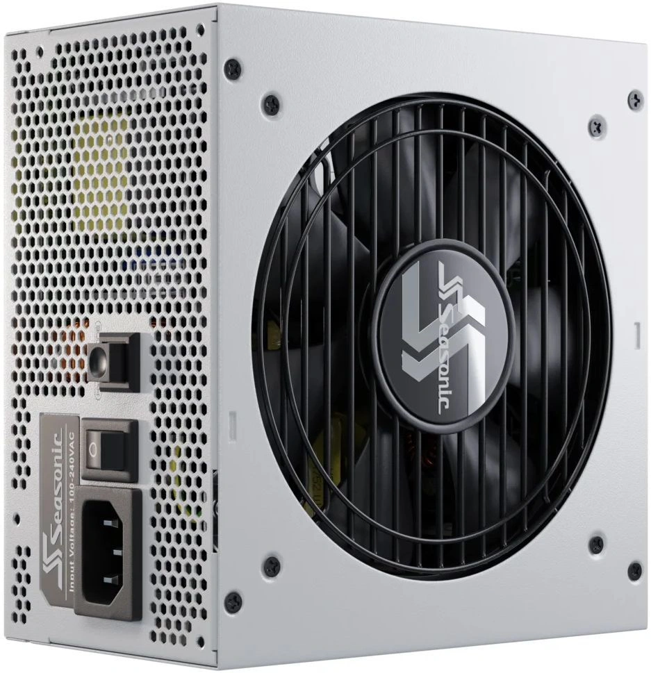 Блок питания Seasonic ATX 1000W Focus GX-1000 Gen.5 WHITE 80+ gold (20+4pin) APFC 135mm fan 8xSATA C