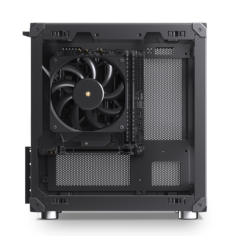 Корпус JONSBO C6, Mini-Tower,  no fan, 1xUSB-A 3.0 + 1xUSB-C 3.1, mATX, mITX Black