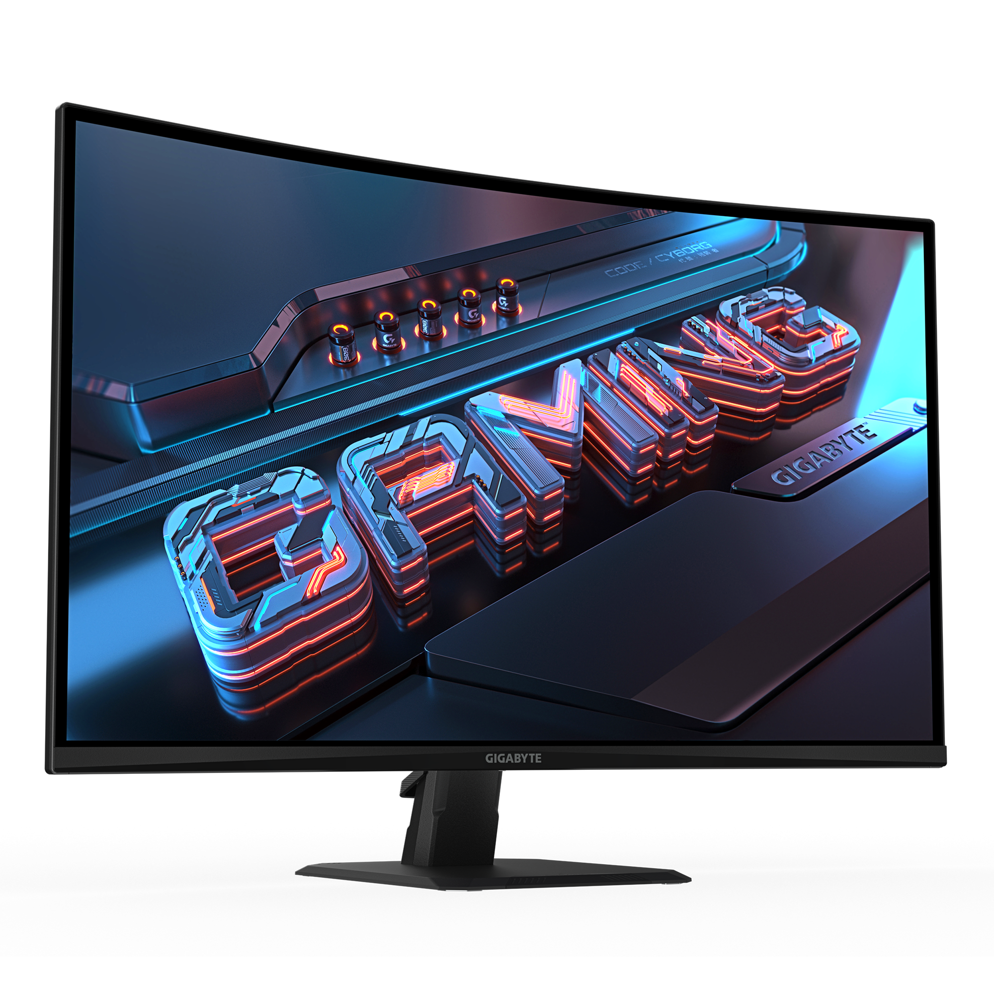 Монитор 31.5" Gigabyte GS32QCA EU Black  (31.5", VA, 2560x1440, 180Hz, 3500:1, 1ms, 2xHDMI