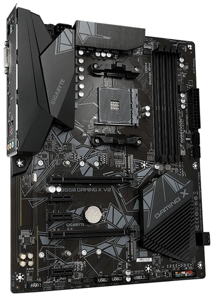 Материнская плата Gigabyte B550 GAMING X V2 Soc-AM4 AMD B550 4xDDR4 ATX AC`97 8ch(7.1) GbLAN RAID+DV