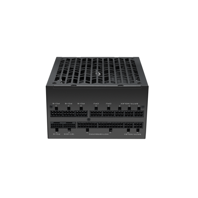 Блоки питания SAMA P850 Black (XPH850-AP), 850W 80+ Platinum (ATX, 3.1, PCIe 5.0, Full modular, 1x24