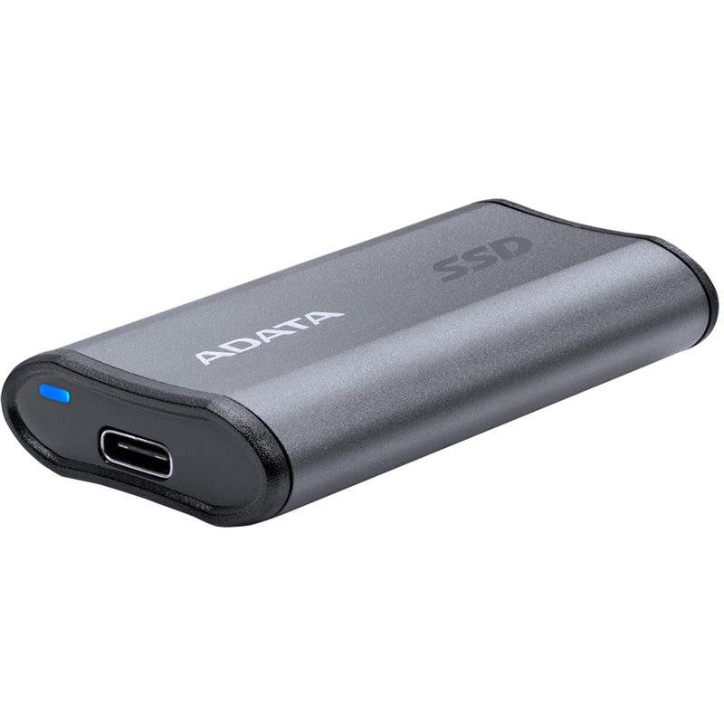 Накопитель SSD A-Data USB-C 500Gb AELI-SE880-500GCGY SE880 2.5" серый