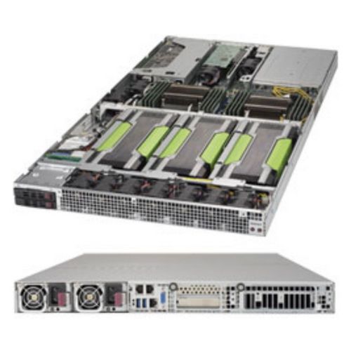 Серверная платформа SuperMicro SYS-1028GQ-TR 1U Server BB 4x PCI-E 3.0 x16 slots (4x GPU/Xeon