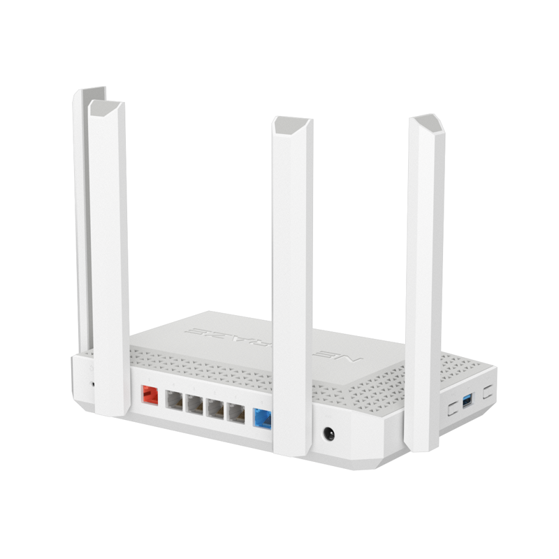 Роутер беспроводной Keenetic Netcraze Ultra (NC-1812) BE7200 10/100/1000/2500BASE-TX/4G ready белый