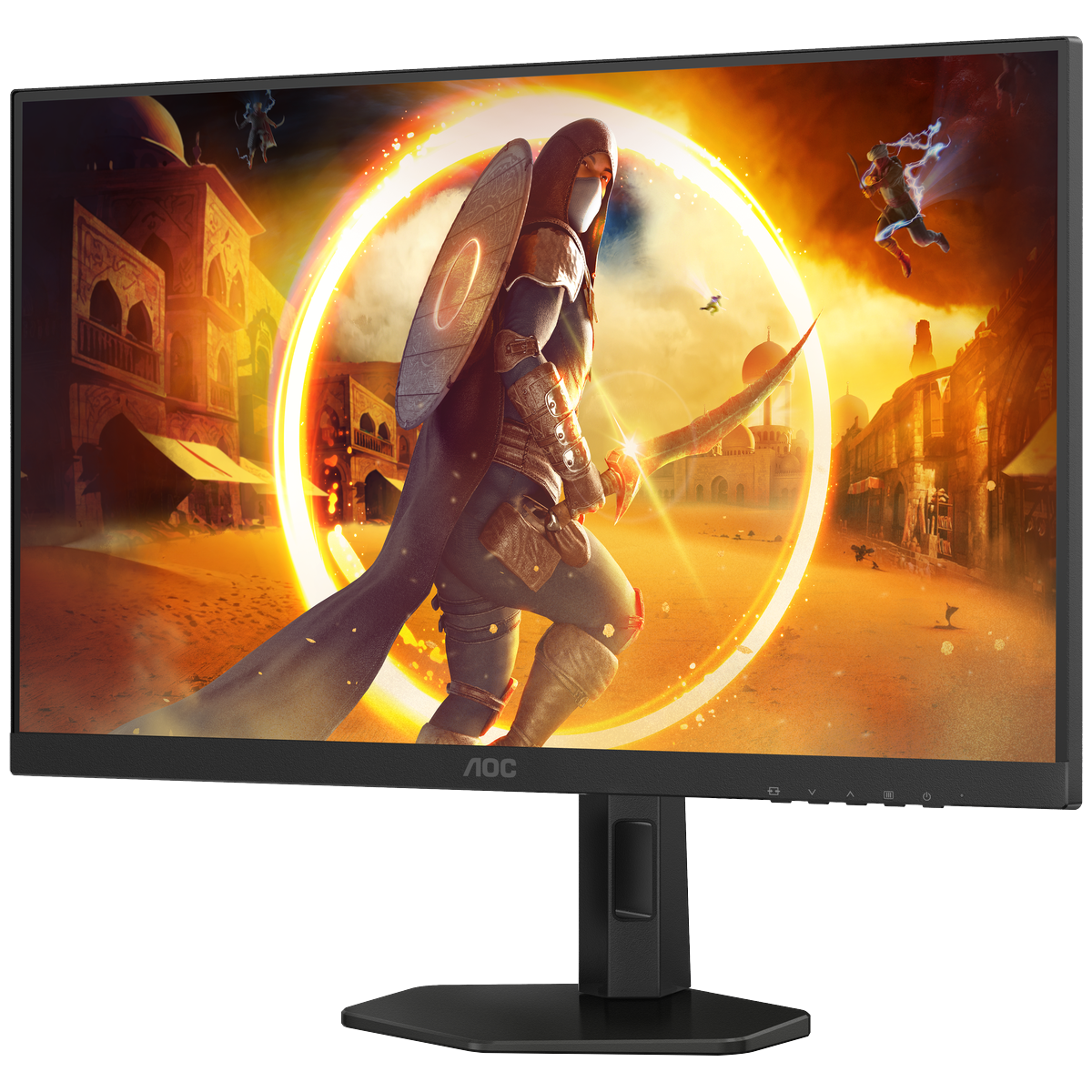 Монитор AOC 27" Q27G4XF черный Fast IPS LED 0.5ms 16:9 HDMI матовая HAS Piv 300cd 178гр/178гр 2560x1