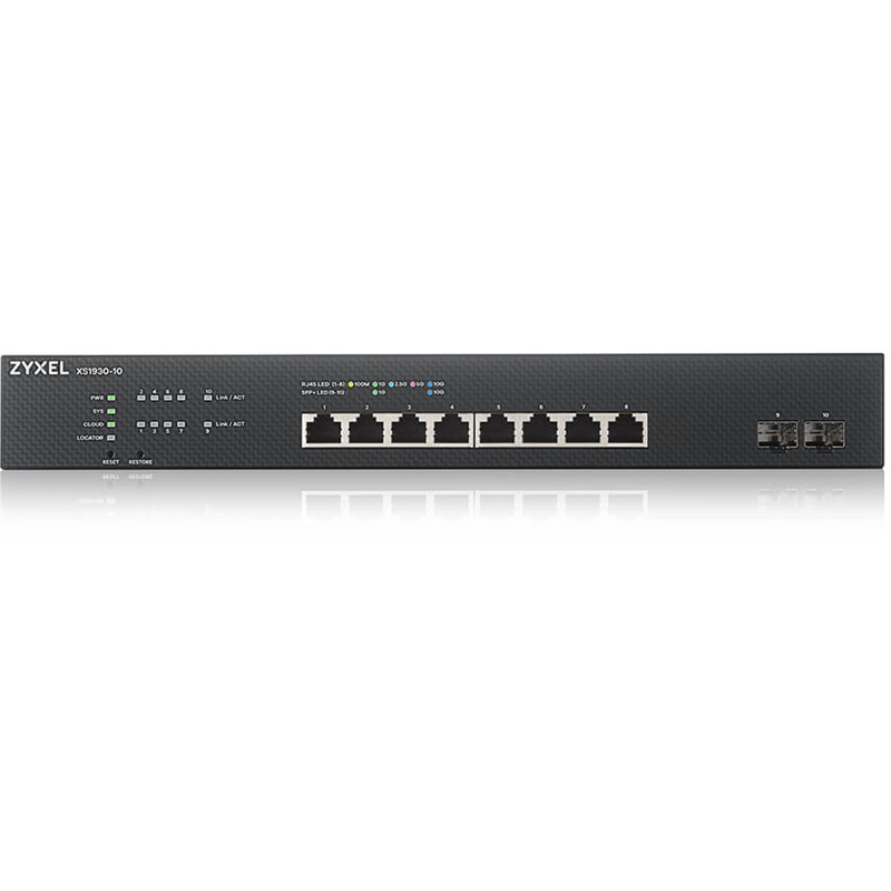 Коммутатор Zyxel NebulaFlex XS1930-10 XS1930-10-ZZ0101F 8x10G 2SFP+ управляемый