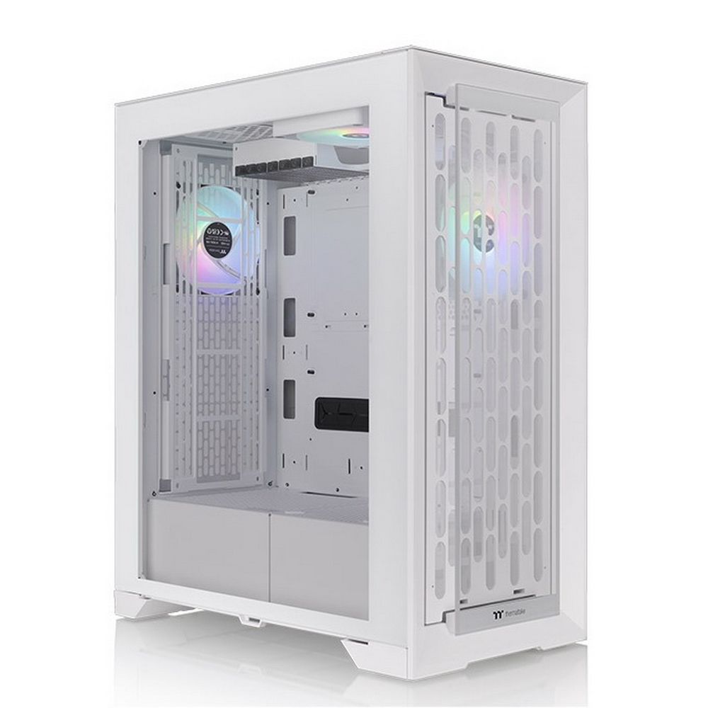 Корпус Thermaltake CA-1X8-00F6WN-01 CTE T500 TG ARGB Snow/White/Win/SPCC/Tempered Glass*2/CT140 ARGB