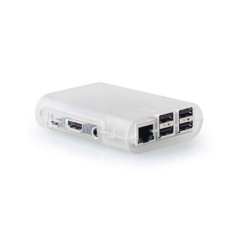 Корпус ACD RA076 Transparent ABS Plastic Injection Molding case with Stripe for Raspberry Pi 3 B (пр