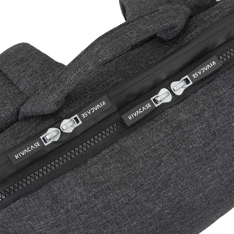 Рюкзак для ноутбука 15.6" Riva 8861 черный полиуретан/полиэстер (8861 BLACK)