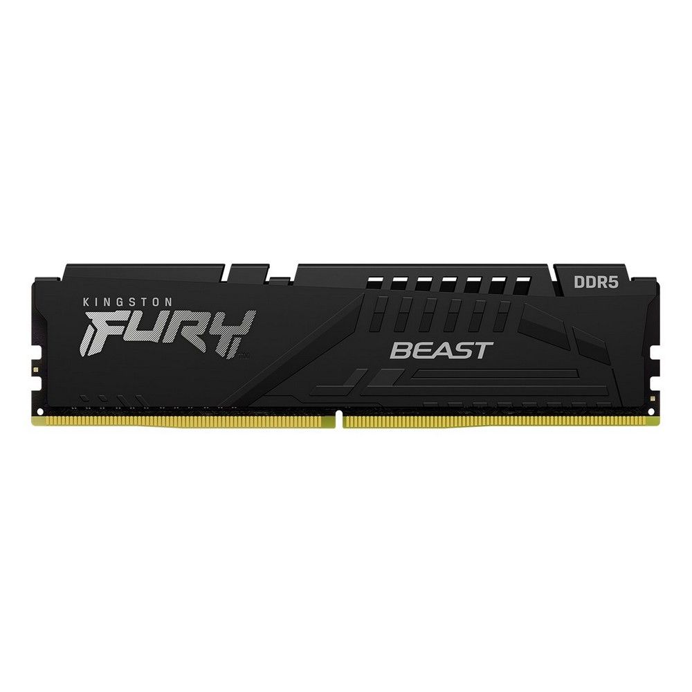 Модуль памяти Kingston 16GB DDR5 5600 DIMM FURY Beast XMP Gaming Memory KF556C40BB-16WP Non-ECC, CL4