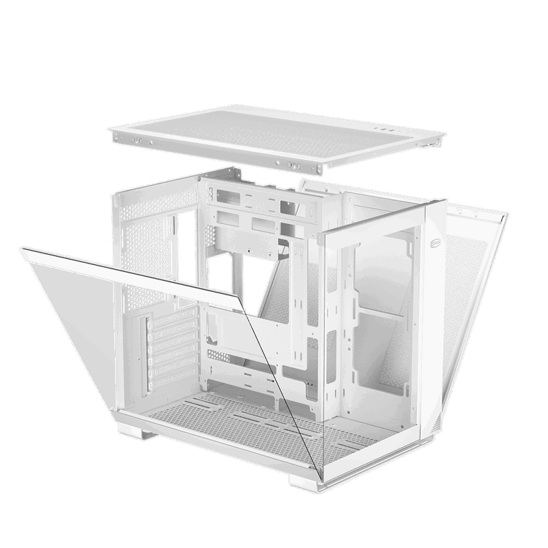 Корпус PCCooler C3T500 ARGB WH, Midi-Tower, TG, 6x120mm ARGB, 1xUSB-C 3.1 + 2xUSB-A 3.0, ATX, mATX, 