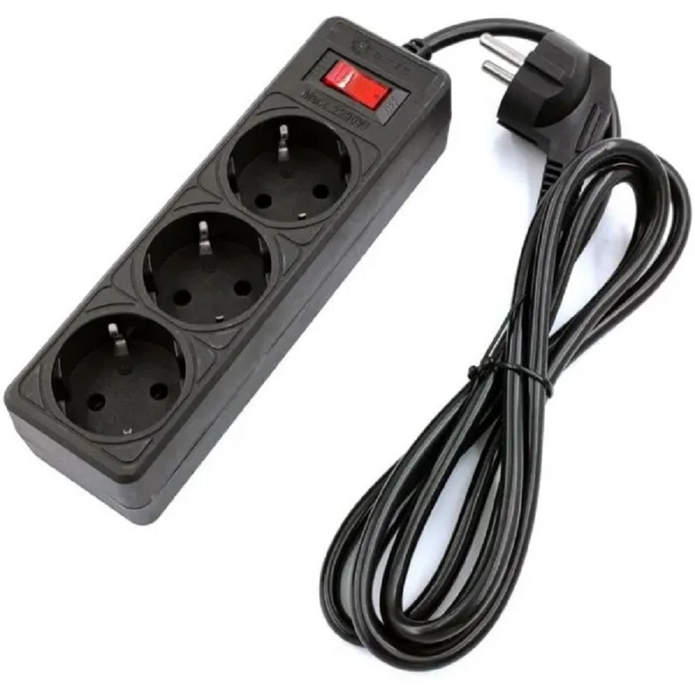 5bites Сетевой фильтр GARDA SP3B-530 3S / 3*0.75MM2 / 3M / BLACK