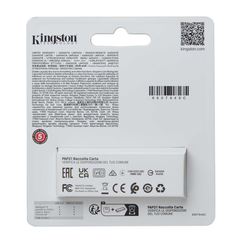 Флеш Диск Kingston 256GB DataTraveler Exodia S DTXS/256GB USB3.0 оранжевый/черный