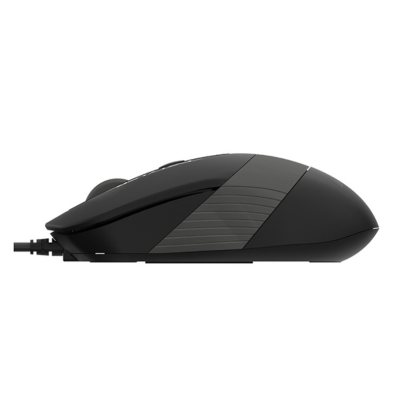 Мышь A4Tech Fstyler FM10 черный/серый оптическая 1600dpi USB 4but (FM10 GREY)