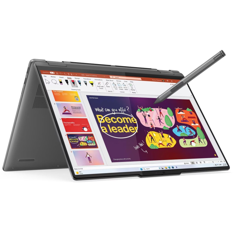 Ноутбук Lenovo Yoga 7 2-in-1 16IML9 16"(1920x1200 IPS)/Touch/Intel Core Ultra 7 155U(1.7Ghz)/16384Mb