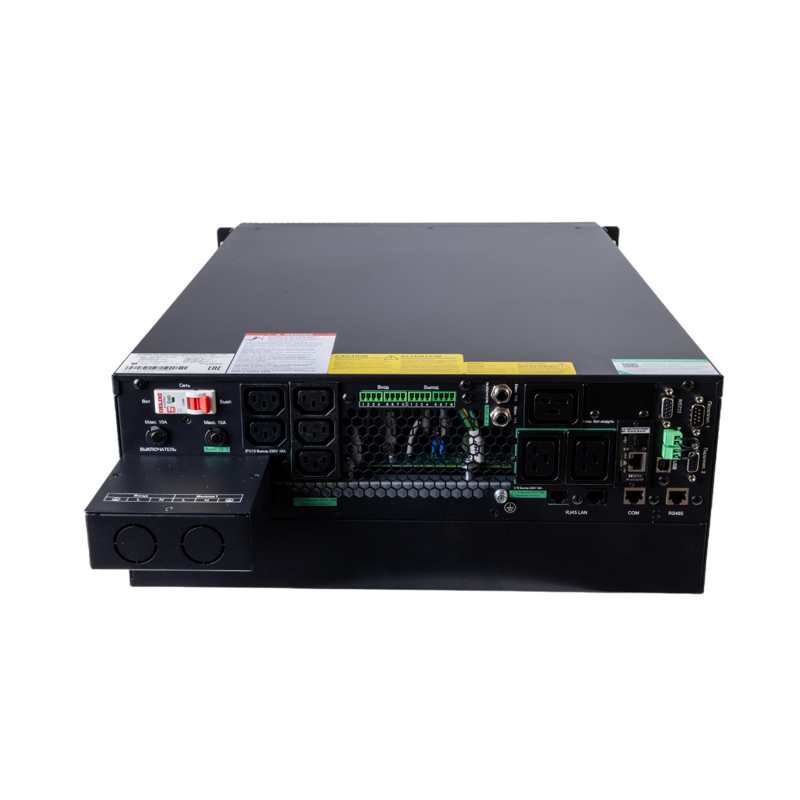 Источник бесперебойного питания Systeme Electriс SRT SRTSE6KRTXLIG2-NC 6000Вт 6000ВА черный