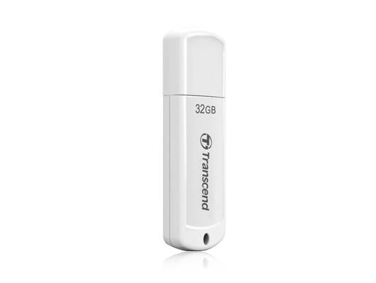 Флеш Диск Transcend 32Gb Jetflash 370 TS32GJF370 USB2.0 белый