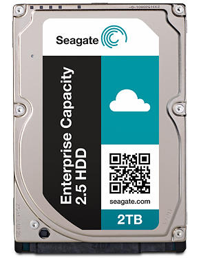 Жесткий диск серверный Seagate Exos ST2000NX0253 2TB 2.5" 7E2000 SATA 6Gb/s, 7200rpm, 128MB, 51