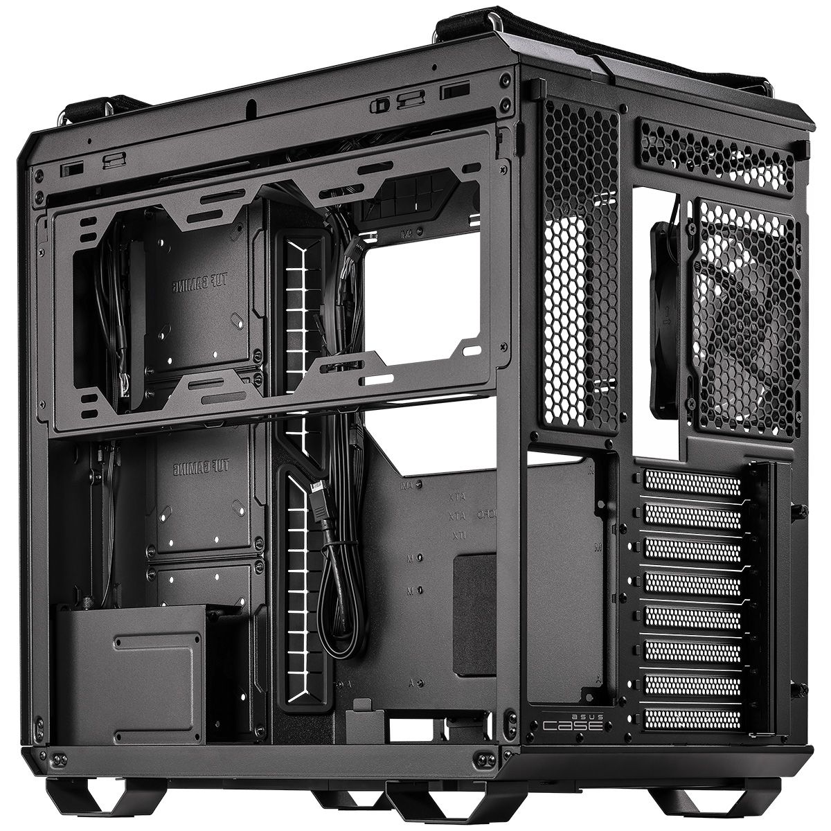 Корпус ASUS TUF GAMING GT502 PLUS TG ARGB BLACK / GT502 PLUS/BLK/TG (90DC0090-B19010)